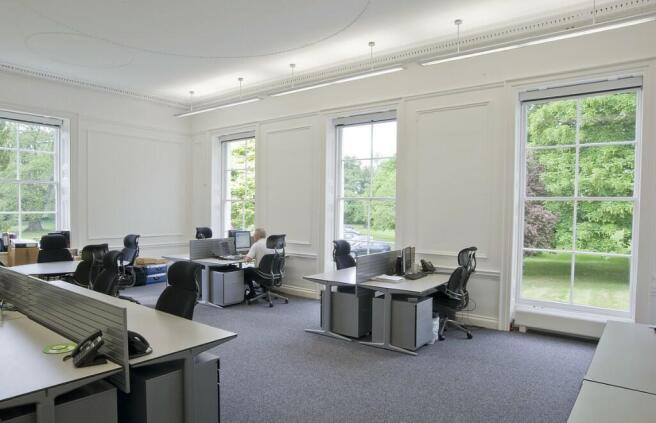 10 desk office