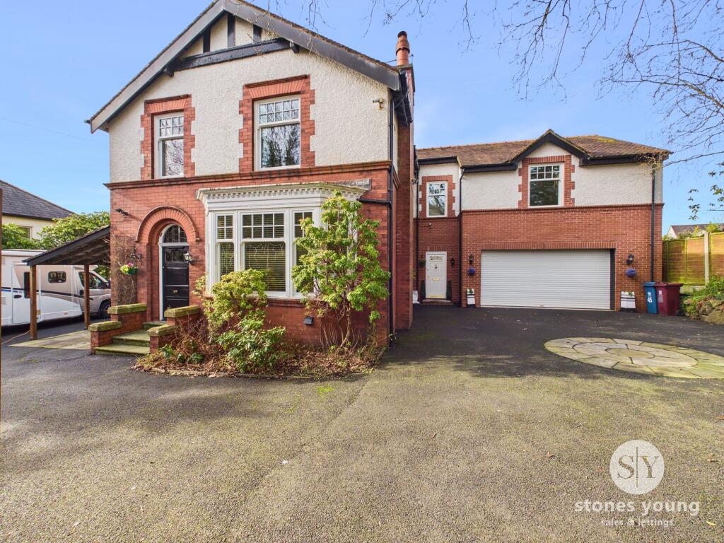 5-bed detached on Knowsley Road, Wilpshire, BB1, £695,000