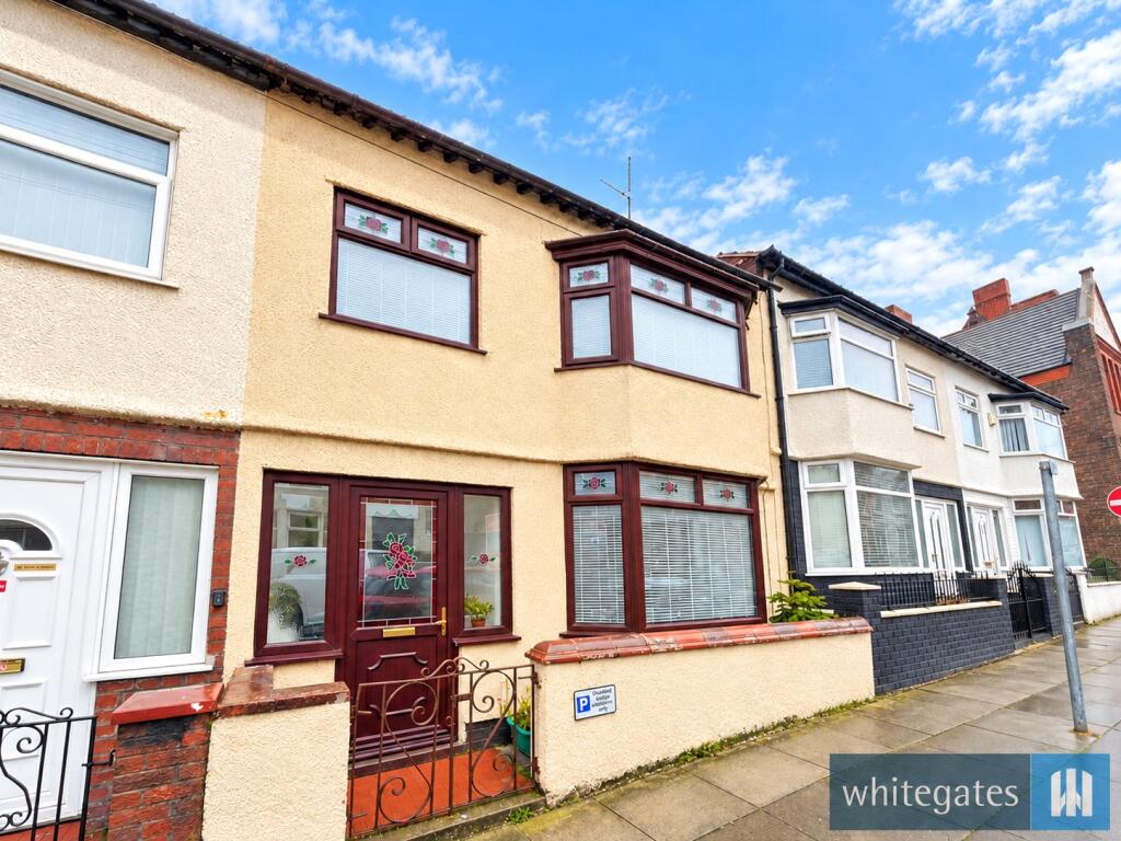 3-bed terraced on Feltwell Road, Anfield, Merseyside, L4, £140,000