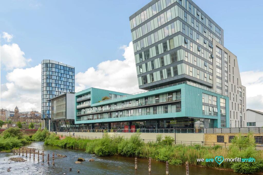 1-bed flat on Flat 1005, 2 North Bank, Sheffield, South Yorkshire S3 8JA, £36,000
