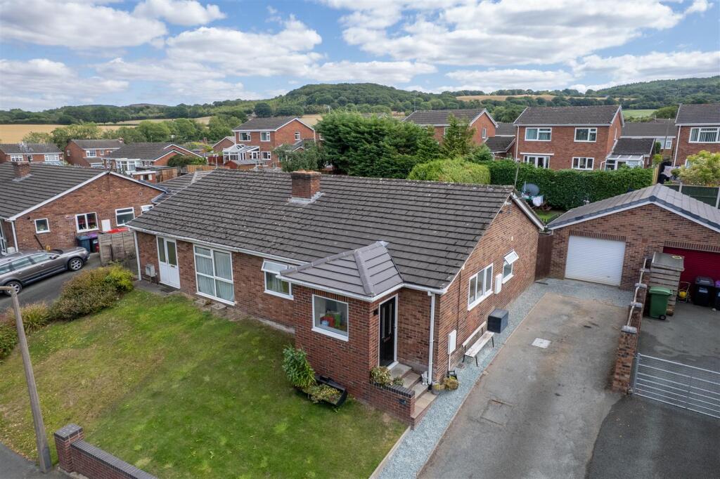 2-bed semi-detached on Alder Drive, Minsterley, Shrewsbury, £239,995