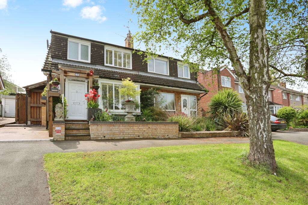 2-bed semi-detached on Althorpe Drive, Loughborough, Leicestershire, LE11, £320,000
