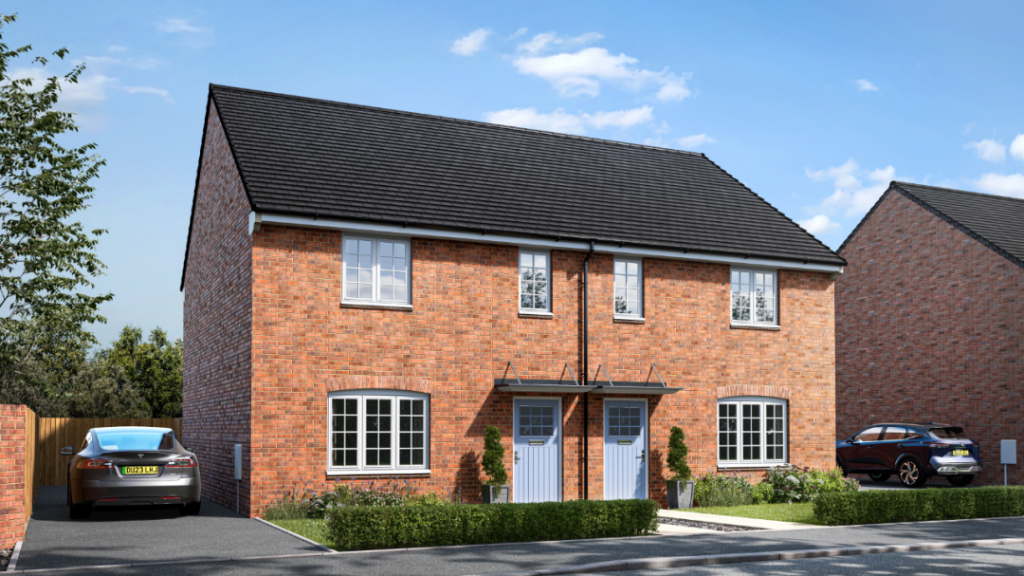 3-bed semi-detached on Stoke Road, Stoke Orchard, GL52 7RU, £148,000