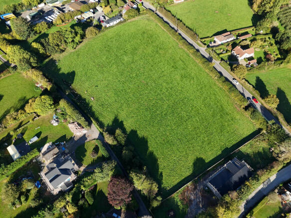 Aerial view of site