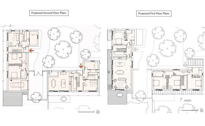 Proposed floorplans