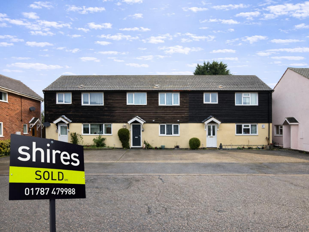 3-bed terraced on Daniels Close, Acton, Sudbury, £220,000