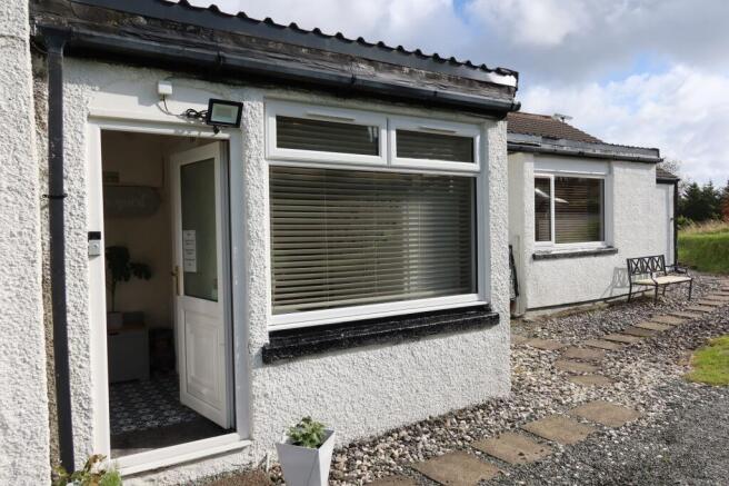 EXTERNAL ENTRANCE PORCH TO HOUSE &amp; COTTAGE: