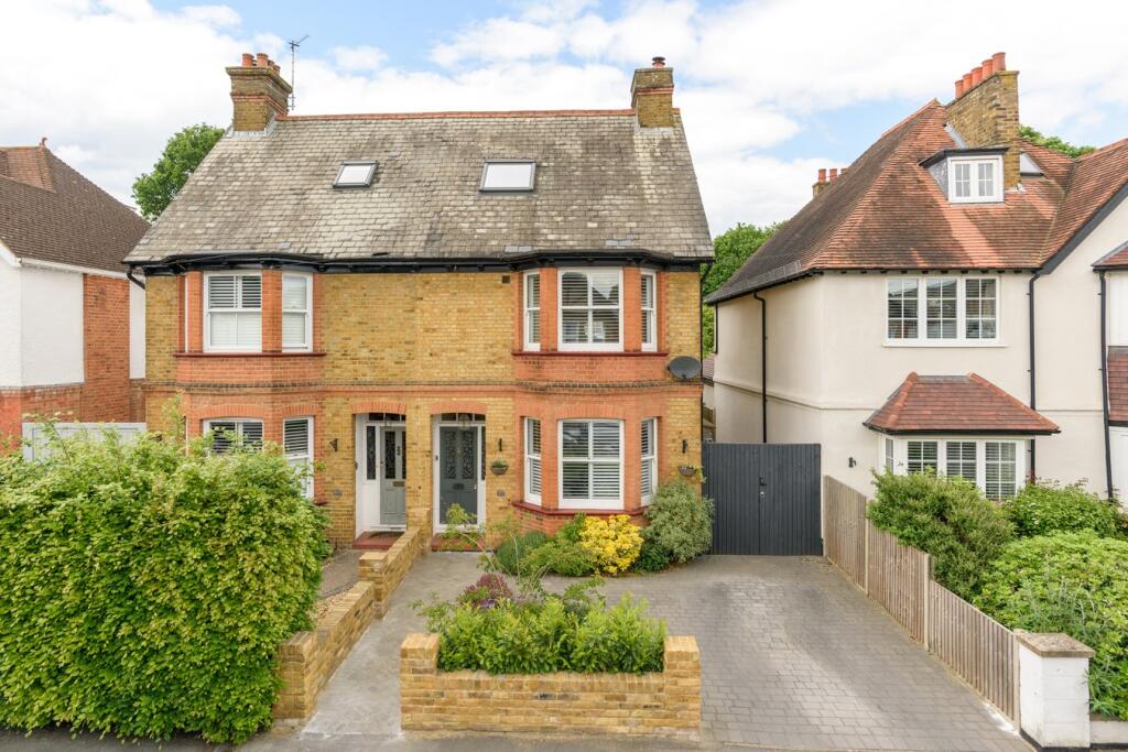 5-bed semi-detached on Kings Road, Walton-on-Thames, KT12, £1,250,000