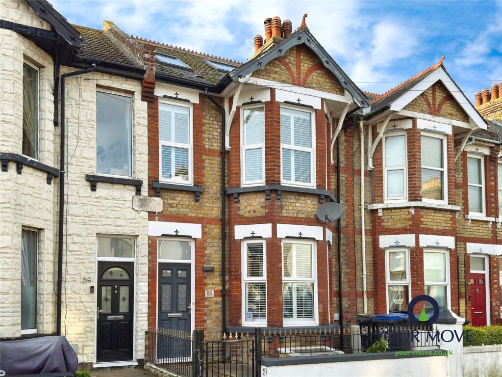 4-bed terraced on Queen Bertha Road, Ramsgate, Kent, CT11, £400,000