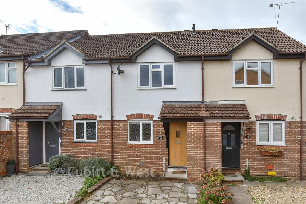 2-bed terraced on Oswald Close, Fetcham, Surrey, £281,000