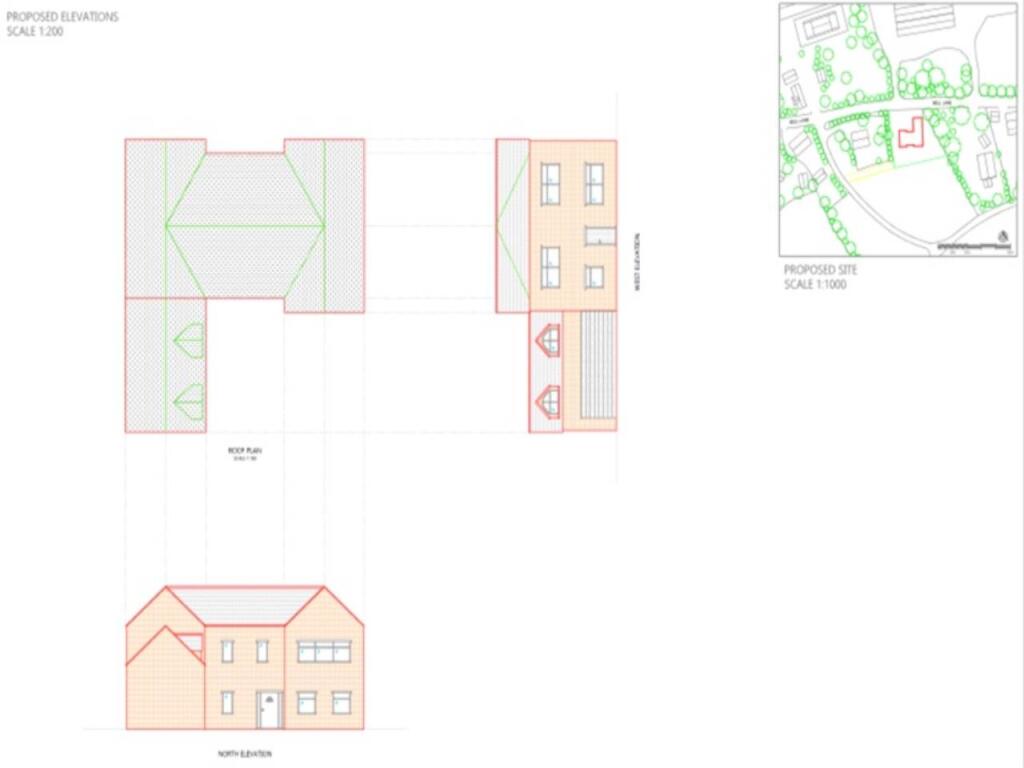 Proposed Roof plans