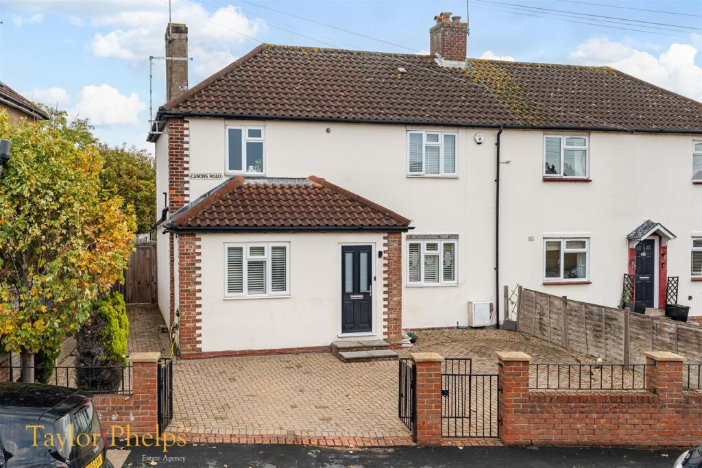 3-bed semi-detached on Canons Road, Ware, £525,000