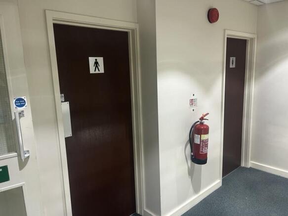 Toilets in block