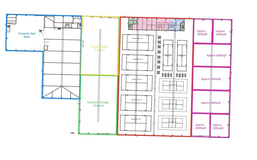 Proposed units in Pink