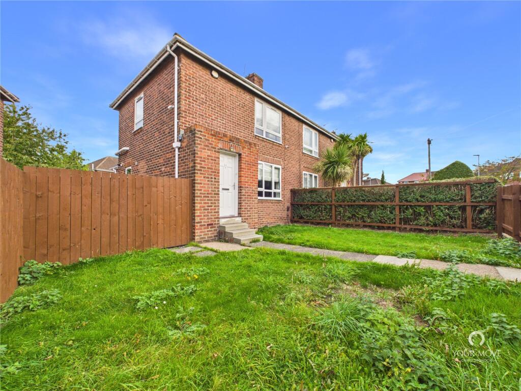 2-bed semi-detached on Leam Gardens, Wardley, Gateshead, NE10, £130,000