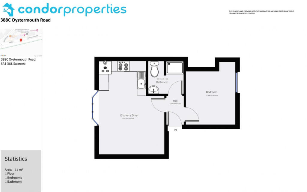Apartment in Swansea, Mount Pleasant, Castle - More