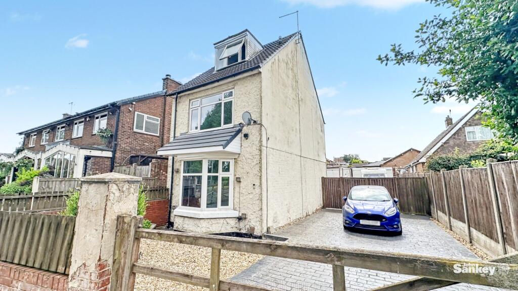 3-bed detached on Westfield Lane, Mansfield, NG19, £235,000