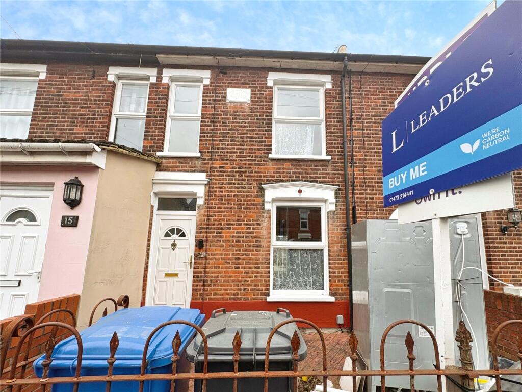 3-bed terraced on Salisbury Road, Ipswich, Suffolk, £180,000
