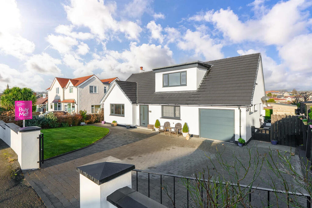 4-bed detached on 10, Groudle Road, Onchan, £589,950