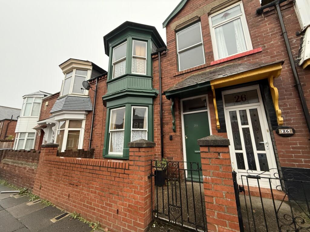 4-bed terraced on Maud Street, Fulwell, Sunderland SR6, £170,000