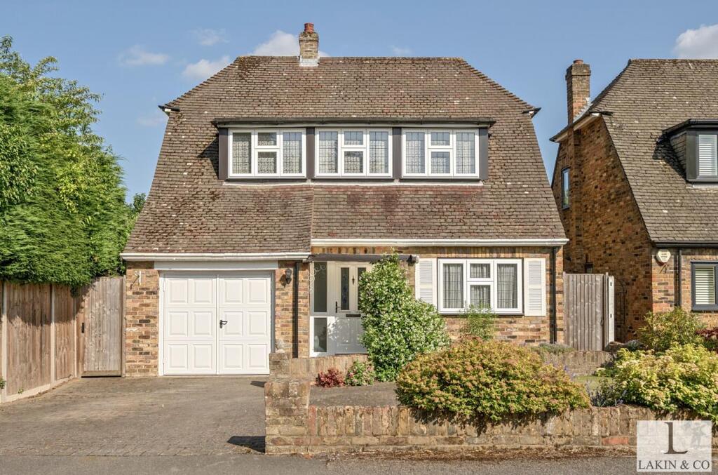 3-bed detached on Pepys Close, Ickenham, UB10, £825,000