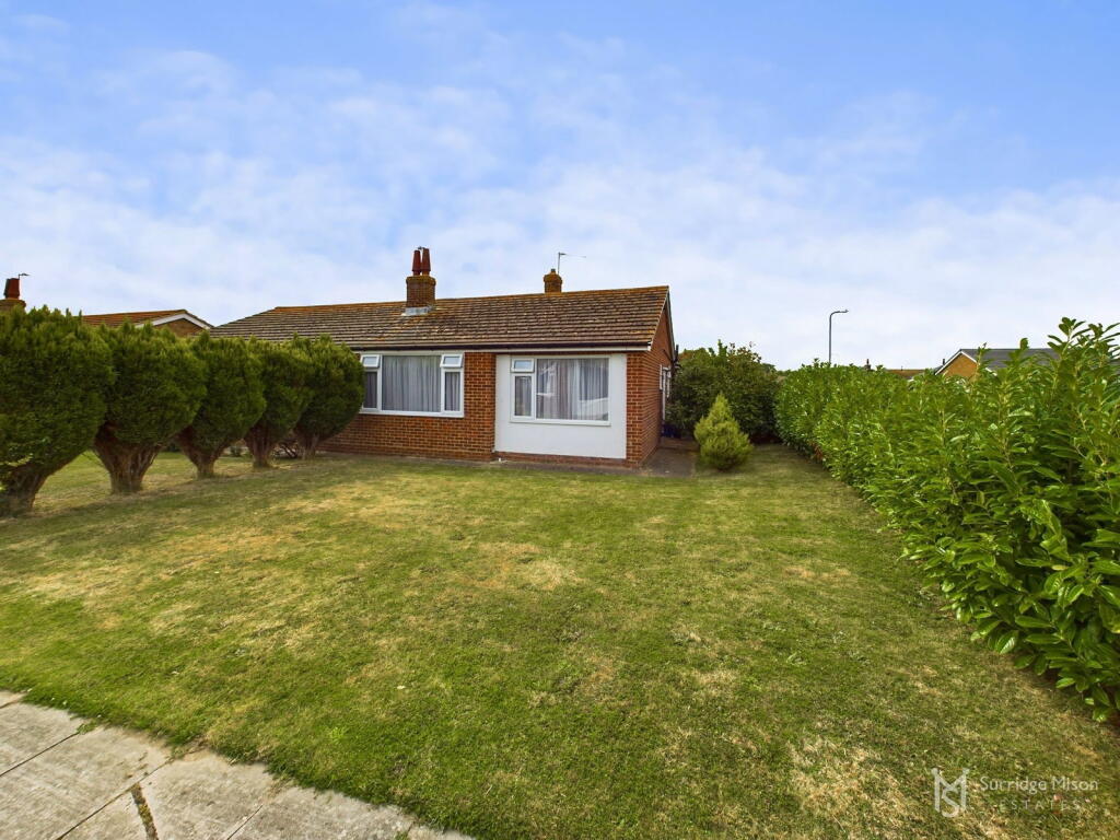 2-bed semi-detached on Castle View Gardens, Westham, Pevensey, East Sussex, BN24, £375,000