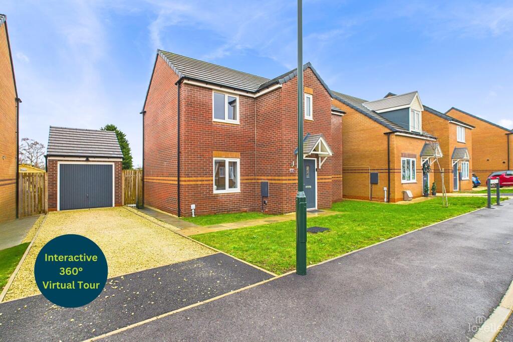 4-bed detached on Poppyfield Way, Winterton, DN15, £240,000