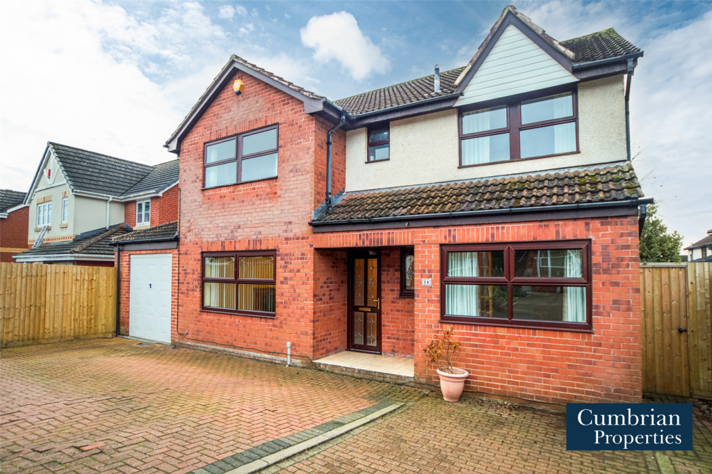 4-bed detached on Turnberry Way, Carlisle, £350,000