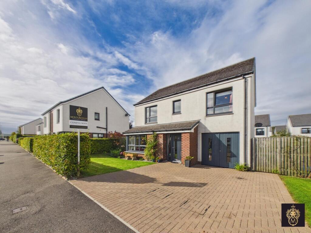 4-bed detached on 52, Cumbrae Drive, Doonfoot, £320,000