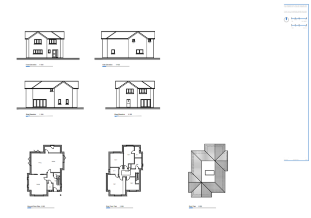 PROPOSED PLANS AND ELEVATION