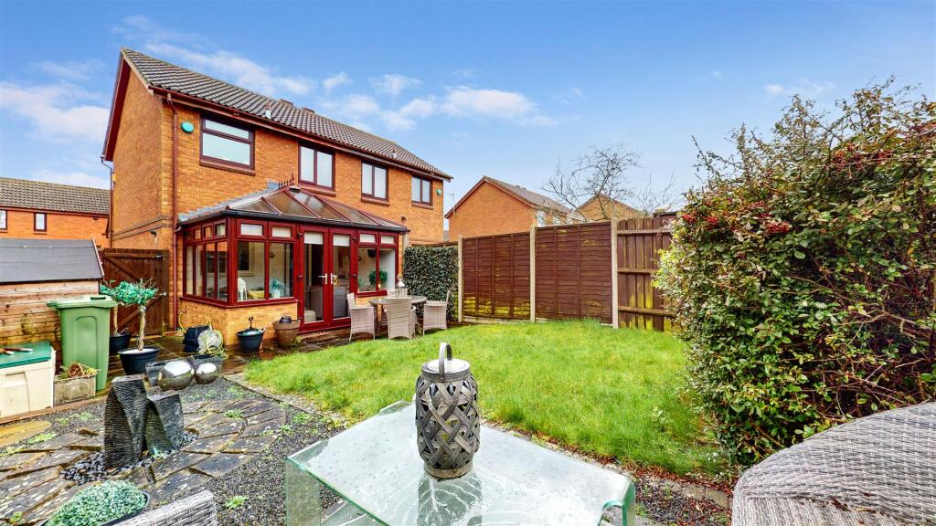 2-bed semi-detached on Aintree Close, Bletchley, Milton Keynes, £289,995