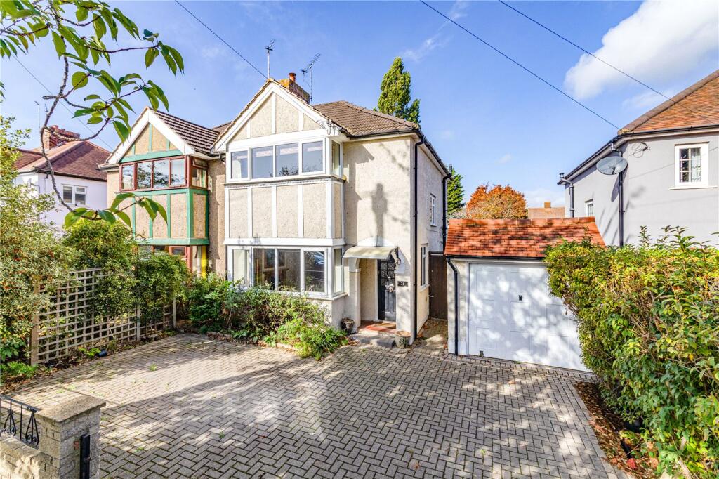 2-bed semi-detached on Warren Road, New Haw, Addlestone, Surrey, KT15, £450,000