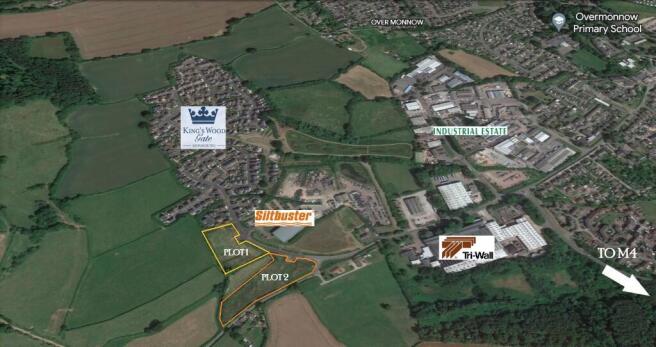 Aerial of sites