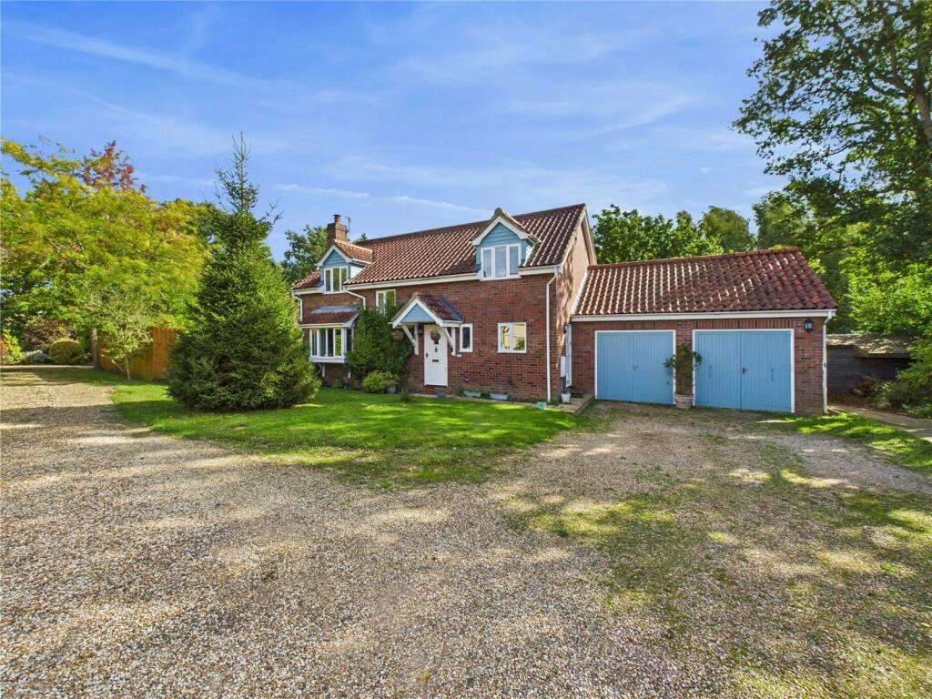 3-bed detached on Fayrefield Road, Melton, Woodbridge, Suffolk, IP12, £650,000