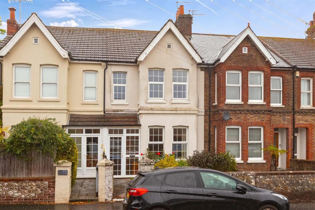 4-bed terraced on Canterbury Road, Worthing, £425,000
