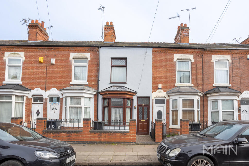 2-bed terraced on Dorothy Road, Leicester, LE5 5DP, £235,000