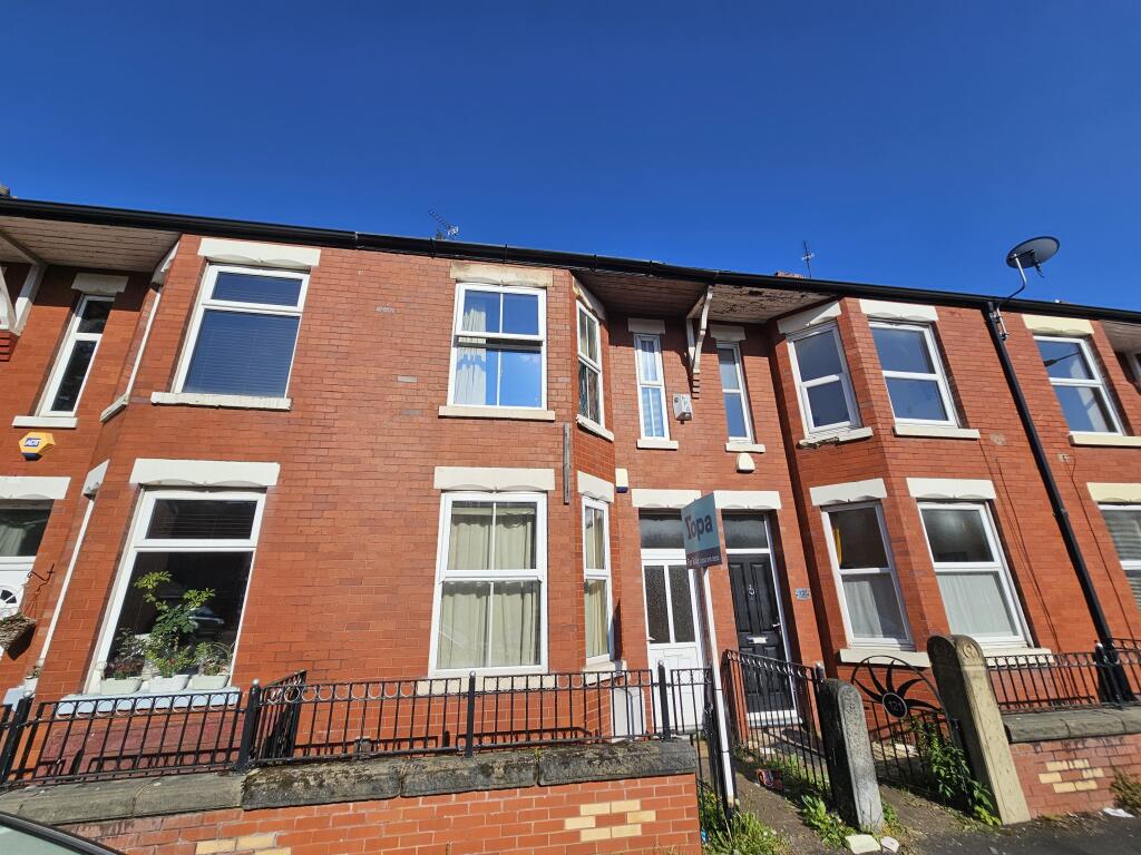 3-bed terraced on Parkfield Street, Manchester, M14, £290,000