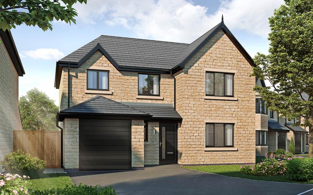 4-bed detached on The Tatton, Bancroft View, Long Ing Lane, Barnoldswick, BB18 6BJ, £425,000