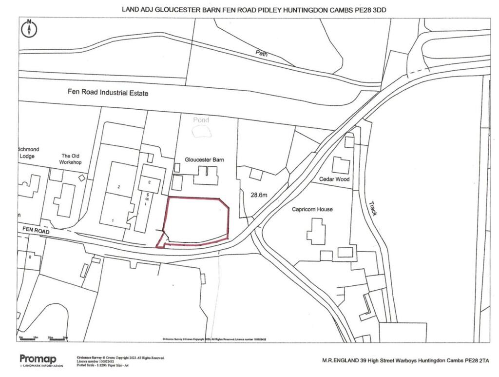 Land Adjacent to Gloucester Barn, Fen Road, Pidley, Huntingdon, Cambridgeshire, PE28 3DD - View 4