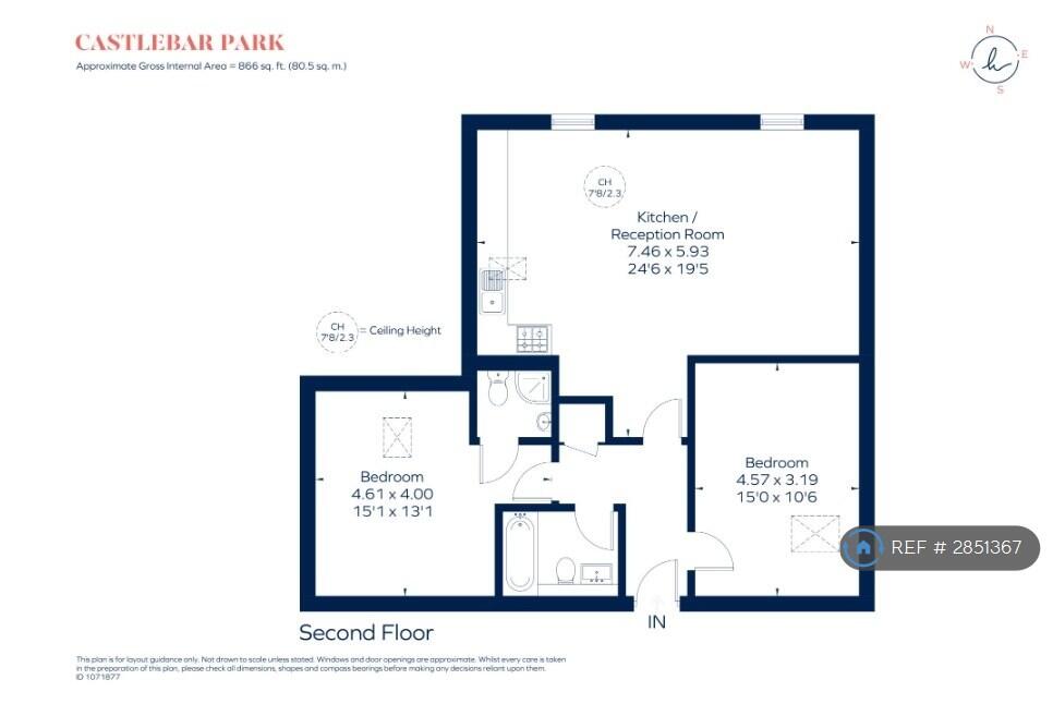 2 bedroom flat for rent