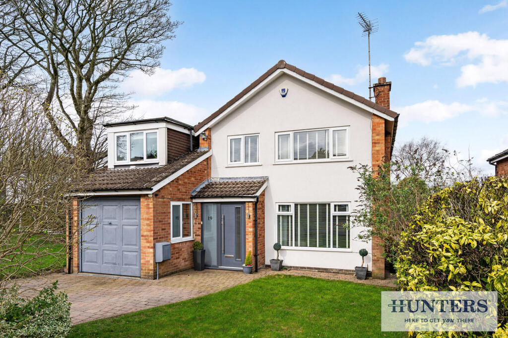 4-bed detached on Fieldhead Drive, Guiseley, Leeds, £525,000