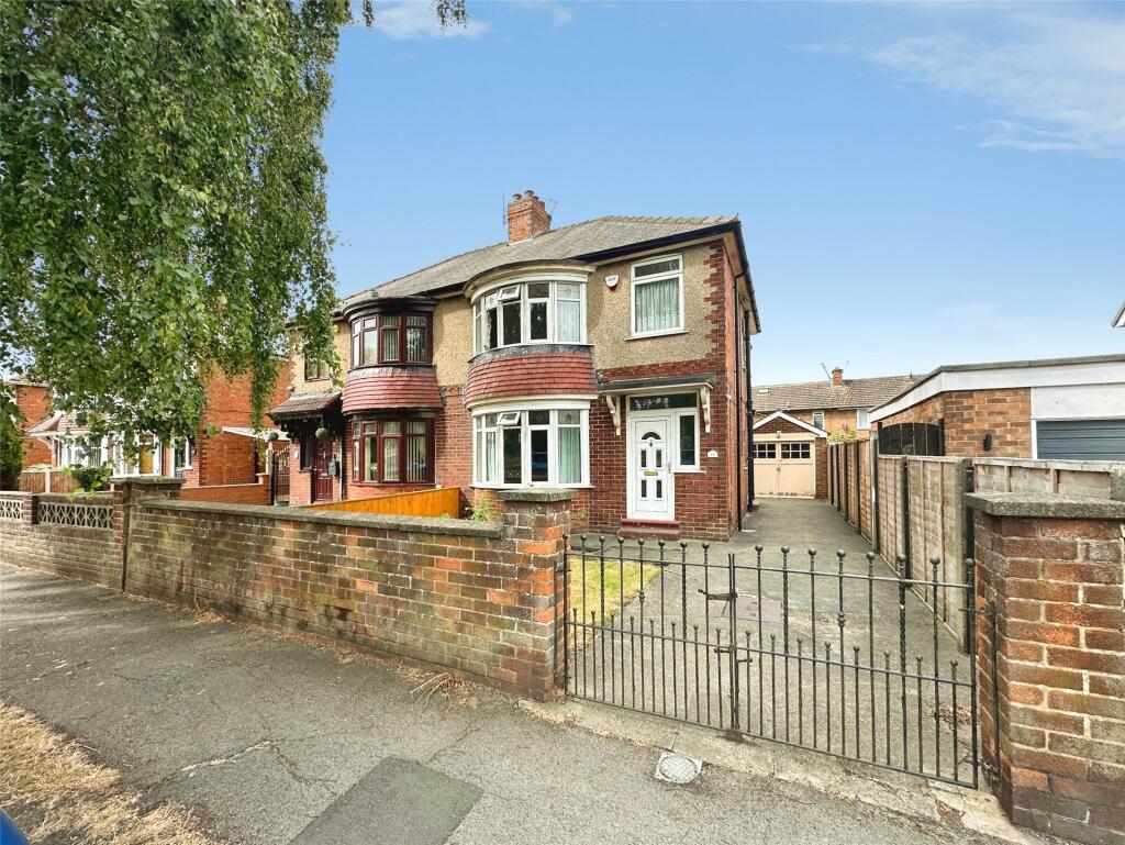 3-bed semi-detached on McMullen Road, Darlington, DL1, £130,000