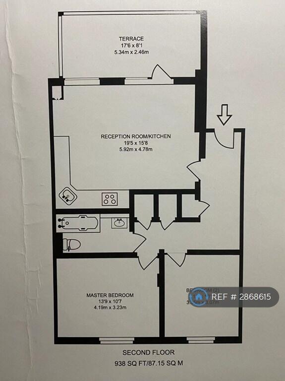2 bedroom flat for rent