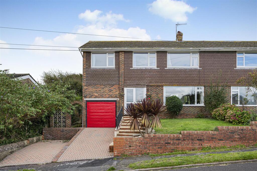 4-bed semi-detached on Downland Avenue, Peacehaven, £369,950