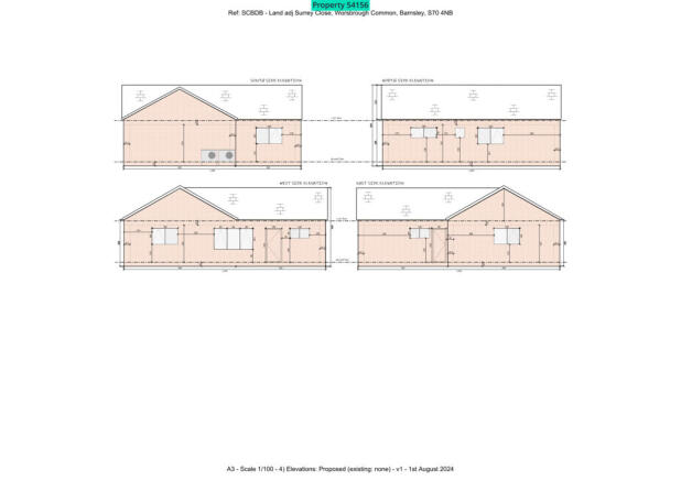 REAR PLOT ELEVATIONS