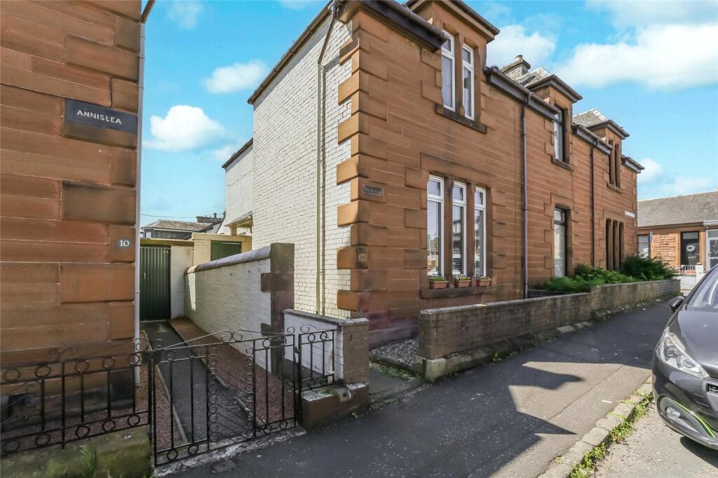 3-bed semi-detached on Orchard Street, Kilmarnock, East Ayrshire, KA3, £145,000
