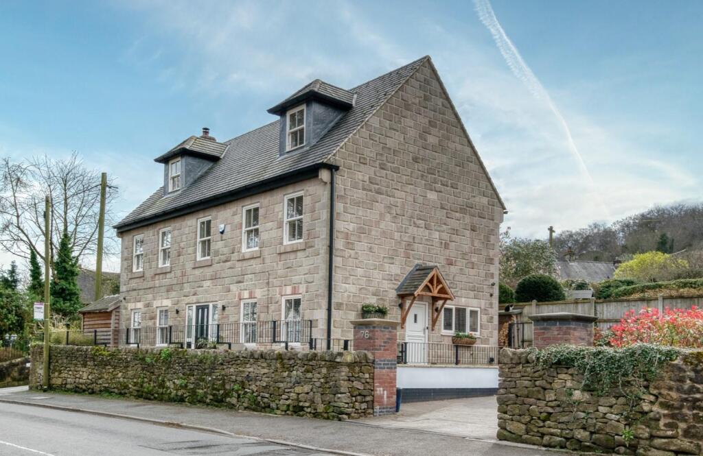 5-bed detached on The Common, Crich, £480,000