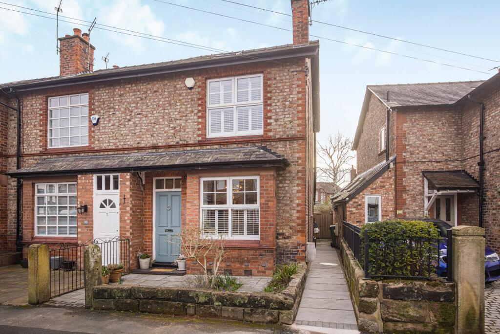 3-bed terraced on Appleton Road, Hale, WA15, £625,000