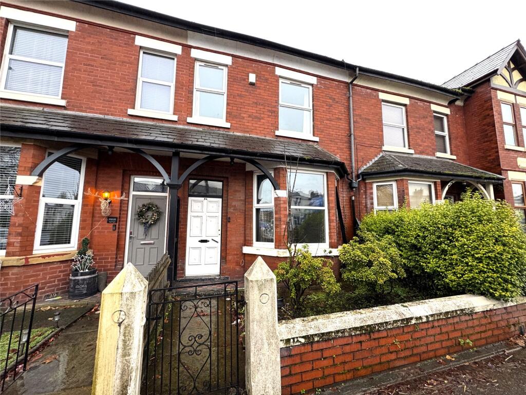3-bed terraced on Victoria Road, Walton Le Dale, PR5, £120,000