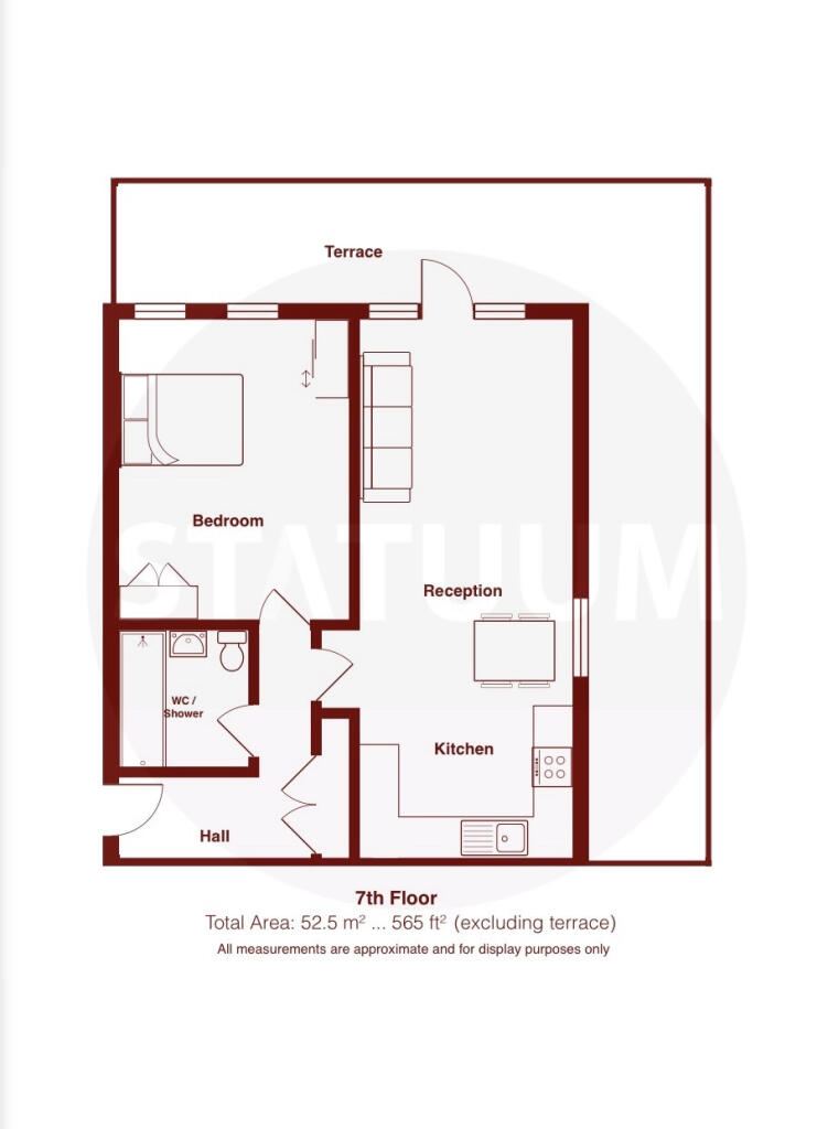 1 bedroom apartment for rent